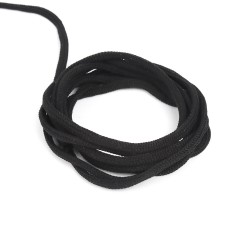 Шнур для одежды 4,5 мм,  Чёрный   в Геленджике