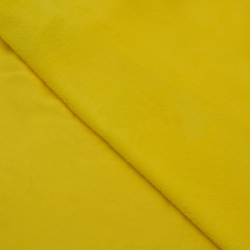 Флис Односторонний 180 гр/м2, Желтый (на отрез)  в Геленджике