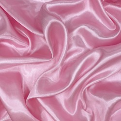 Атлас-сатин, цвет Розовый (на отрез)  в Геленджике