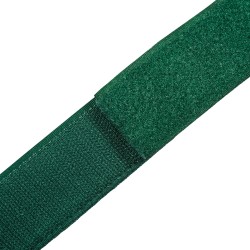 Контактная лента 40мм (38мм)  Зелёный (велькро-липучка, на отрез)  в Геленджике