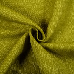 Ткань Рогожка (мебельная), цвет Зелёный (на отрез)  в Геленджике