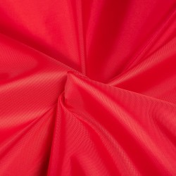 *Ткань Оксфорд 210D PU, цвет Красный (на отрез)  в Геленджике