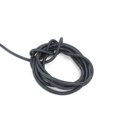 Шнур (Резинка) шляпный 3мм, цвет Серый (на отрез)  в Геленджике