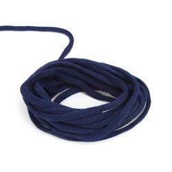 Шнур для одежды d-4.5мм, цвет Синий (на отрез)  в Геленджике
